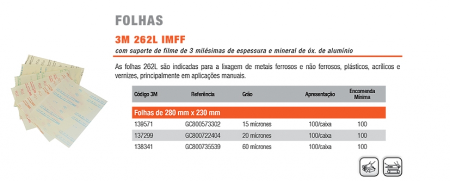 3M 262L IMFF - Folhas