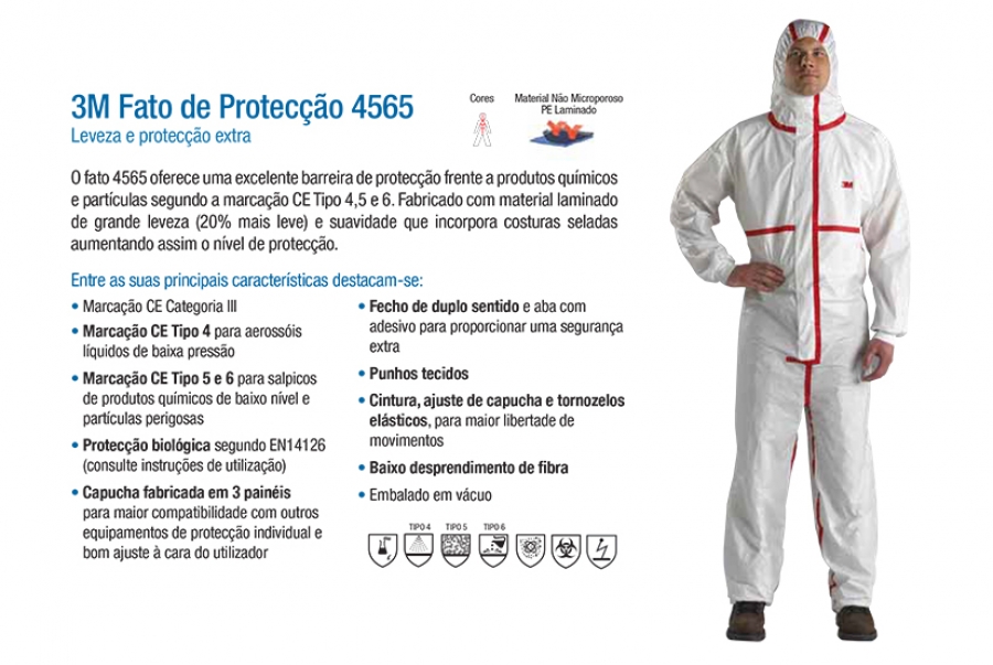 3M Fato de Protecção 4565