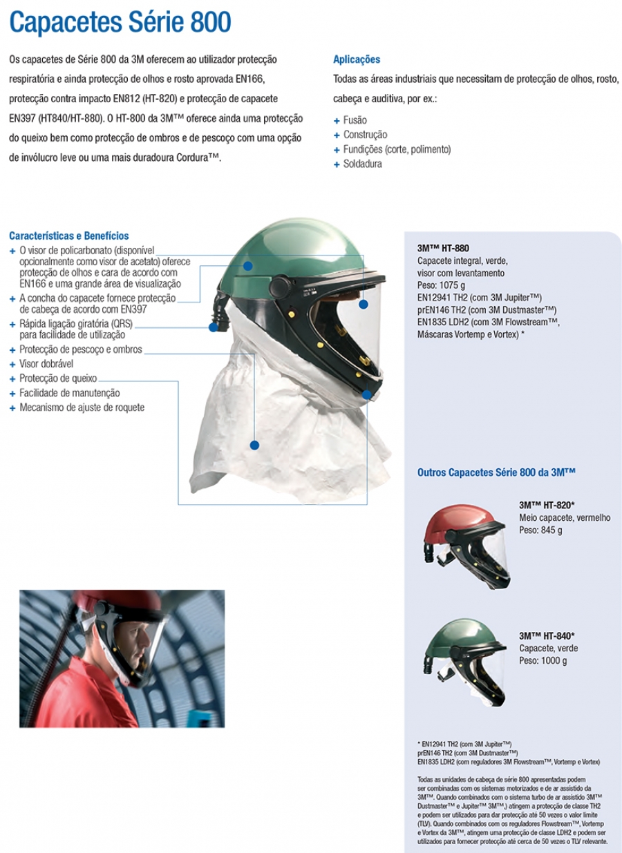 Capacetes Série 800