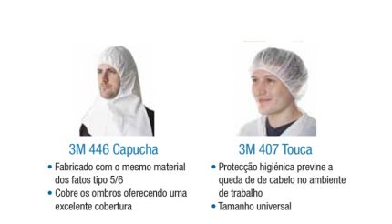 Capucha 446 e Touca 407