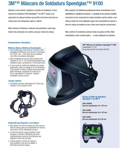 Máscara de Soldadura Speedglas™ 9100